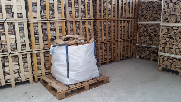 Bulk Bag Birch Logs - logsandfuel